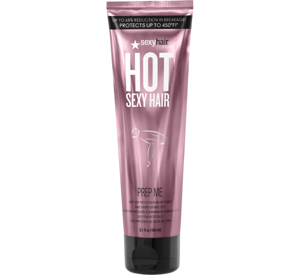 Sexy Hair HOT SEXY HAIR HEAT DEFENSE LINE PREP ME PROTECTION 150ML КРЕМ ЗА СЕШОАР 150МЛ